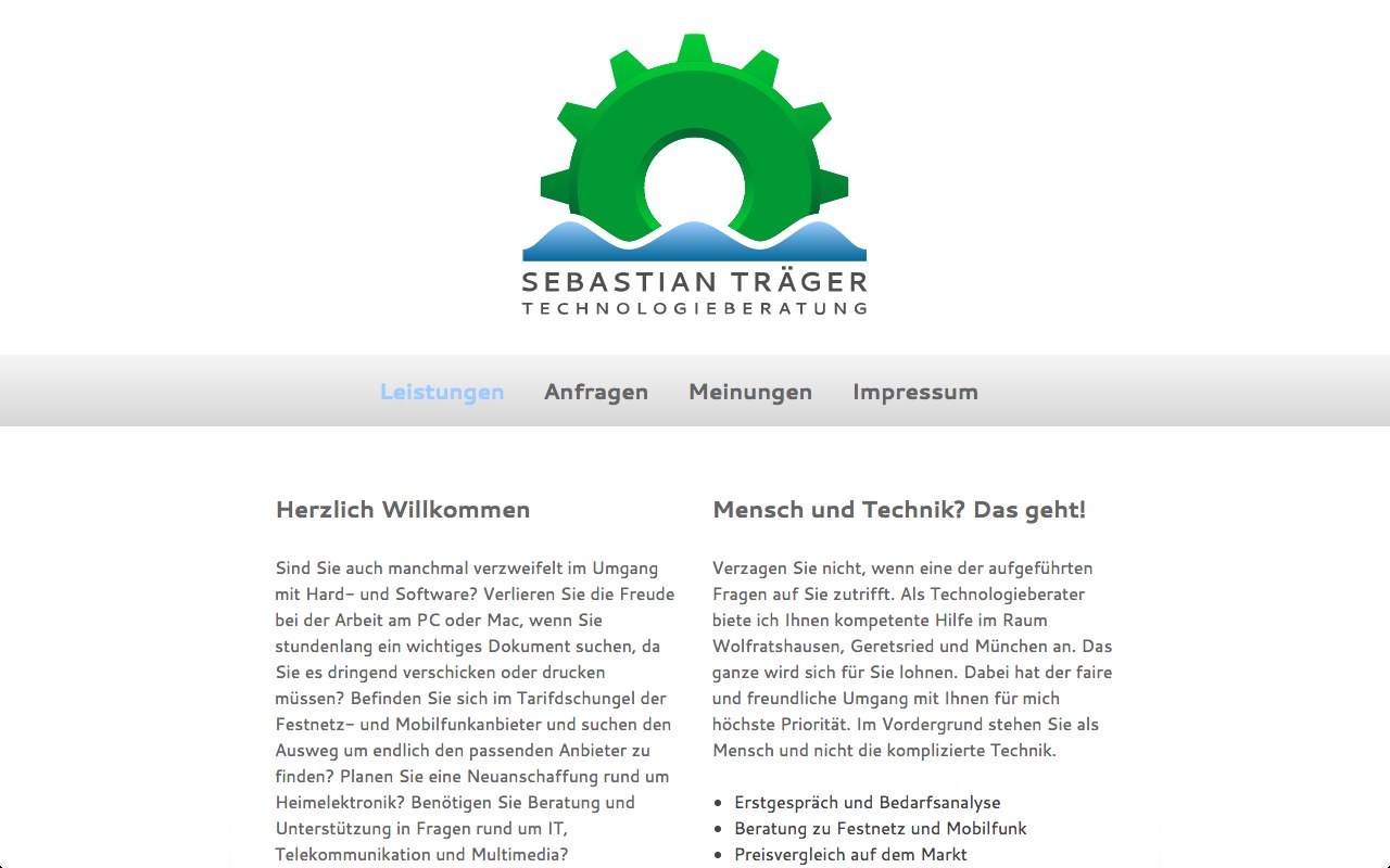 Sebastian Träger Technologieberatung